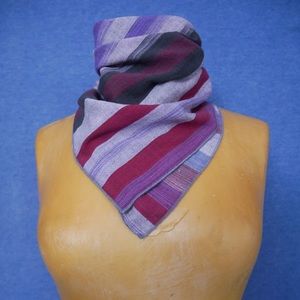 Unique Bandana headscarf mask repurposed fabric